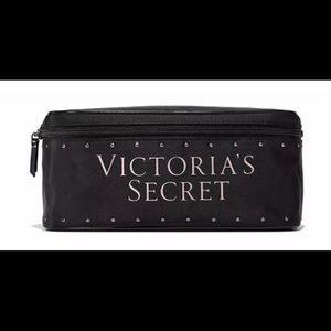 Forever Angel Black Travel Cosmetic Bag New